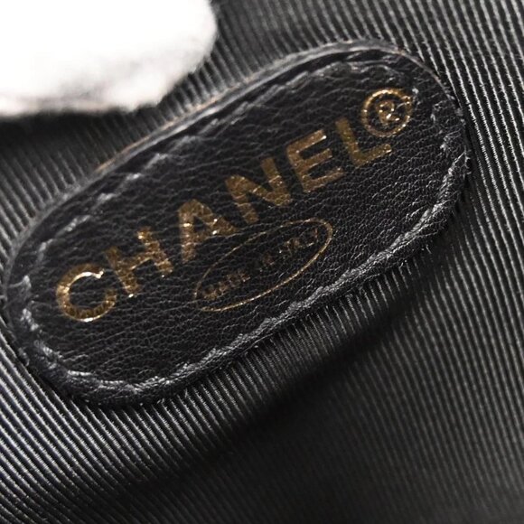 Chanel Black Calfskin Triple CC Backpack 126490 main image 6